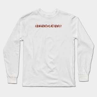 DAY6 Congratulations Long Sleeve T-Shirt